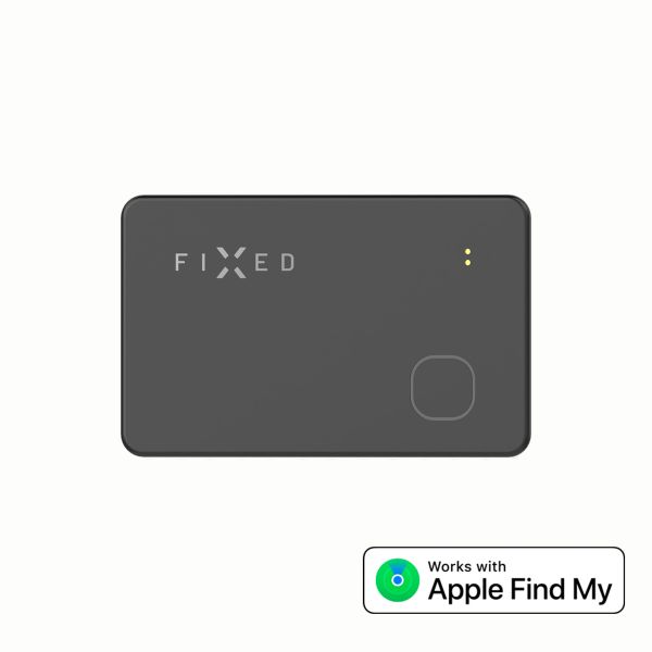 Fixed Tag Card - Tracker Bluetooth pour iOS - Noir