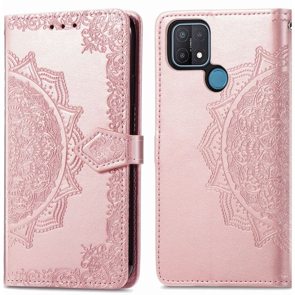 imoshion Etui de téléphone portefeuille Oppo A15 - Rose Champagne