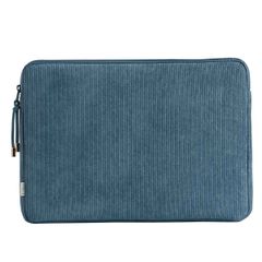 Selencia Pochette ordinateur Corduroy 13-14 pouces - Slate Blue