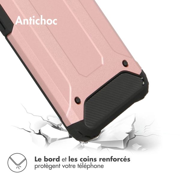 imoshion Coque Rugged Xtreme Samsung Galaxy A03s - Rose Champagne