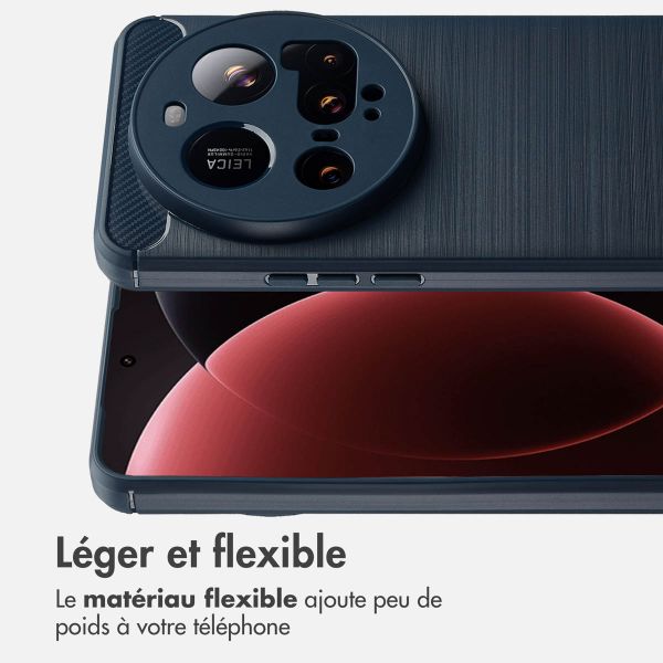 imoshion Coque Brushed Xiaomi 15 Ultra - Bleu foncé