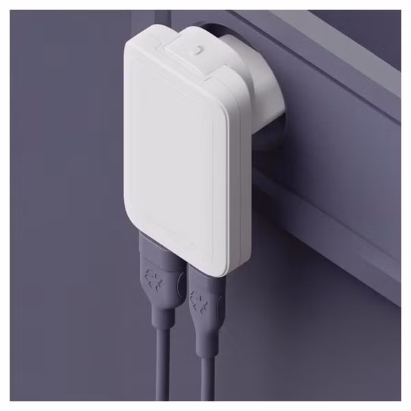 dbramante1928 Chargeur Re-charge Pro Slim USB-C 65 W et USB-A 30 W - Blanc