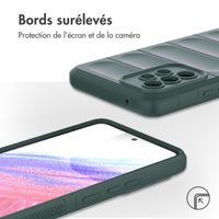 imoshion Coque arrière EasyGrip Samsung Galaxy A53 - Vert foncé