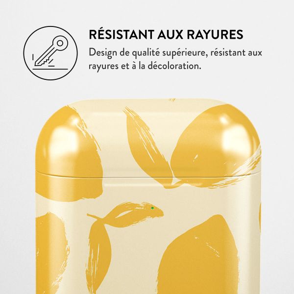 Burga L'étui rigide Apple AirPods 1 / 2 - Lemon Tart
