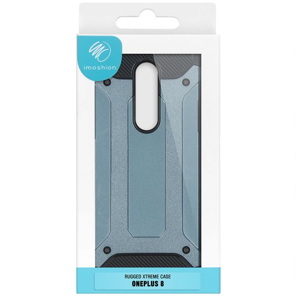 imoshion Coque Rugged Xtreme OnePlus 8 - Bleu foncé