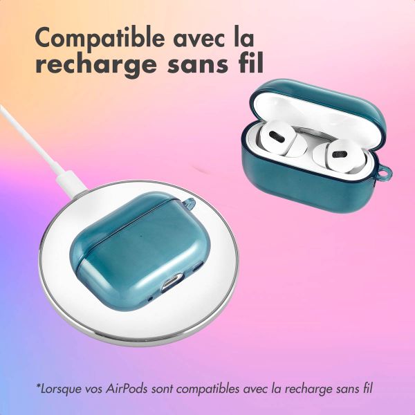 imoshion Coque Néon Apple AirPods Pro 2  - Bleu Foncé