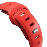 Nomad Bracelet Tempo en silicone Apple Watch Series 1 - 9 / SE (38/40/41 mm) | Series 10 / 11 (42 mm) - Coral