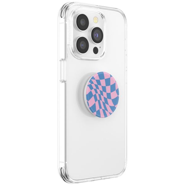 PopSockets PopGrip - Amovible - Wavy Checker