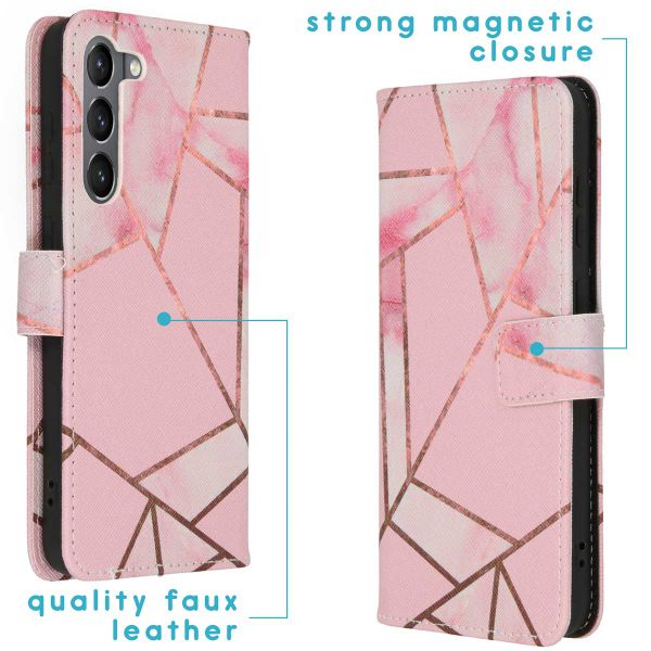 imoshion Coque silicone design Samsung Galaxy S23 Plus - Pink Graphic