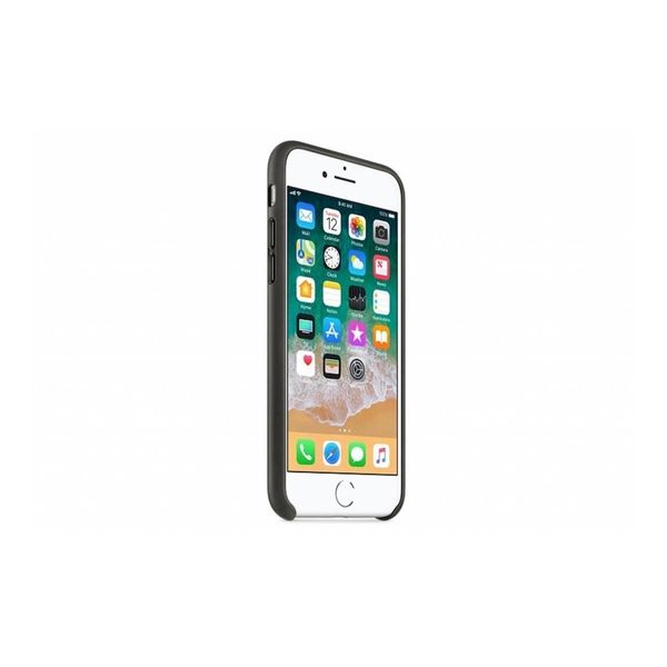 Apple Coque en cuir Apple iPhone SE (2022 / 2020) / 8 / 7 - Charcoal Grey