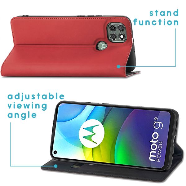 imoshion Étui de téléphone Slim Folio Motorola Moto G9 Power