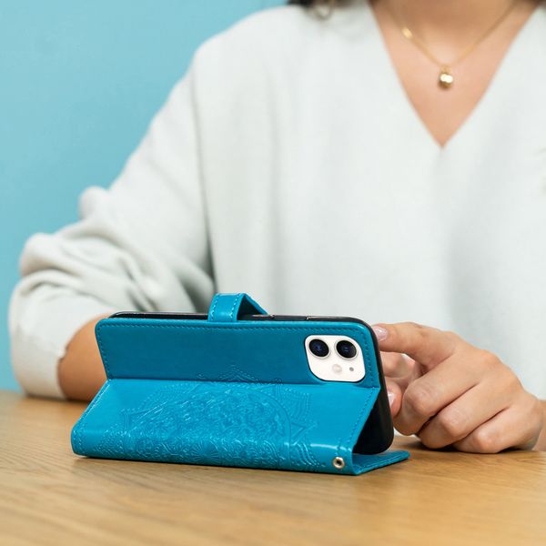 imoshion Etui de télephone Mandala OnePlus Nord N100 - Turquoise