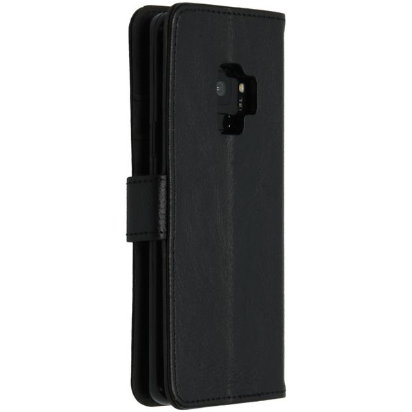 imoshion Étui de télephone portefeuille de luxe Samsung Galaxy S9 - Noir