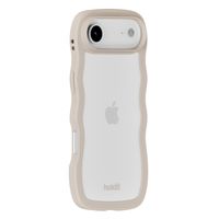 Holdit Coque Wavy Apple iPhone Air - Transparent / Light Beige