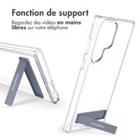 imoshion Coque Stand Samsung Galaxy S23 Ultra - Transparent