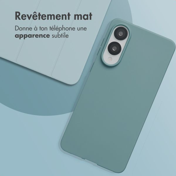 imoshion Coque Couleur Samsung Galaxy S25 Edge - Pine Green