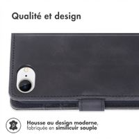 imoshion Etui de télephone portefeuille avec cordon Apple iPhone 17e / 16e - Noir