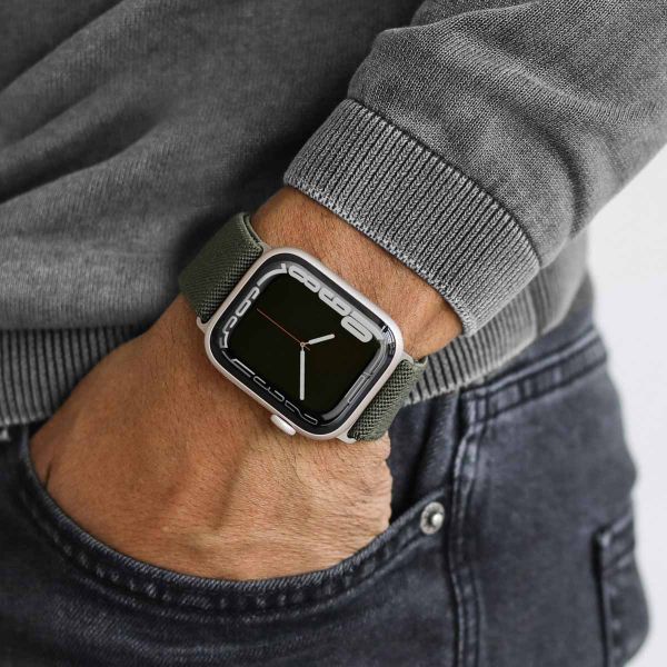 Vonmählen Bracelet Classic Nylon Loop Apple Watch | 44/45/46/49 mm - Olive