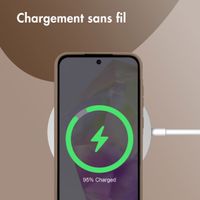 imoshion Coque Couleur Samsung Galaxy A35 - Marron