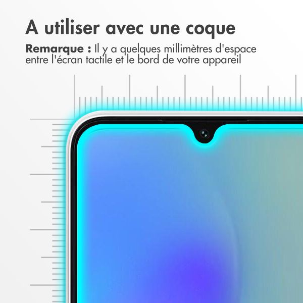 Accezz Protection d'écran en verre trempé Samsung Galaxy A05s - Transparent