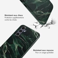 Selencia Coque arrière Vivid Tough Samsung Galaxy S23 FE - Chic Marble Quartz