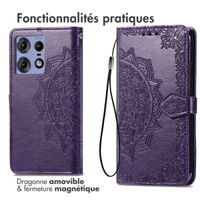 imoshion Etui de télephone Mandala Motorola Edge 50 Pro - Violet