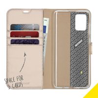 Accezz Étui de téléphone Wallet Samsung Galaxy A71 - Dorée