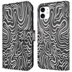 imoshion Étui de télephone portefeuille Design iPhone 11 - Black And White