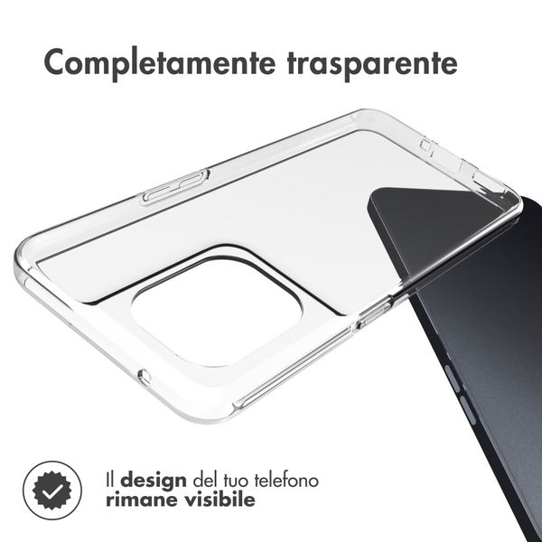 Accezz Coque Clear Oppo Reno 8 5G - Transparent