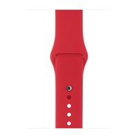 Apple Bracelet Sport Apple Watch Series 1 - 9 / SE (38/40/41 mm) | Series 10 / 11 (42 mm) - Rouge