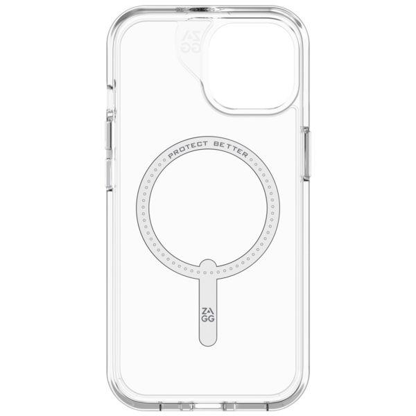 ZAGG Coque Crystal Palace MagSafe iPhone 15 - Transparent