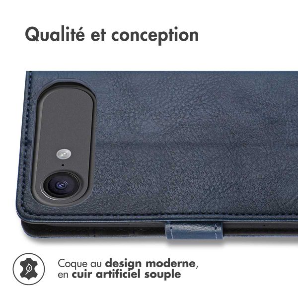 imoshion Étui de télephone portefeuille Apple iPhone Air - Bleu foncé