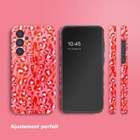 Selencia Coque arrière Vivid Samsung Galaxy A35 - Wild Spots Lipstick