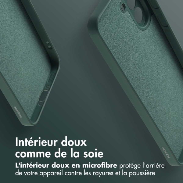 imoshion Coque Couleur avec MagSafe Samsung Galaxy A56 - Vert foncé