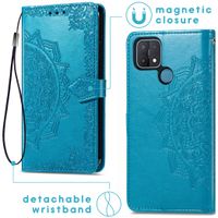 imoshion Etui de téléphone portefeuille Oppo A15 - Turquoise