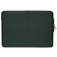 dbramante1928 ﻿Paris+ Sleeve - Pochette ordinateur 14 pouces - Cuir véritable - MacBook Pro 14 pouces - Evergreen