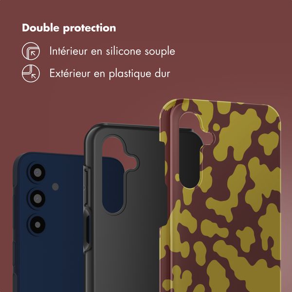 Selencia Coque arrière Vivid Samsung Galaxy A16 - Moo'd Olive Dust