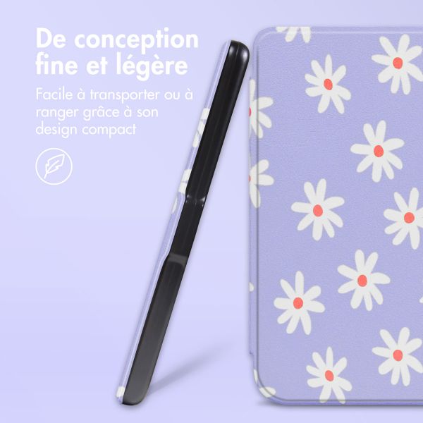 imoshion Design Slim Hard Sleepcover Kobo Nia - Flowers Distance