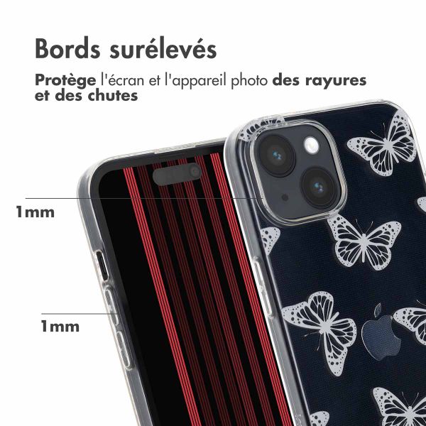imoshion Coque Design Apple iPhone 15 - Butterfly