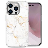 imoshion Coque Design iPhone 14 Pro - White Marble