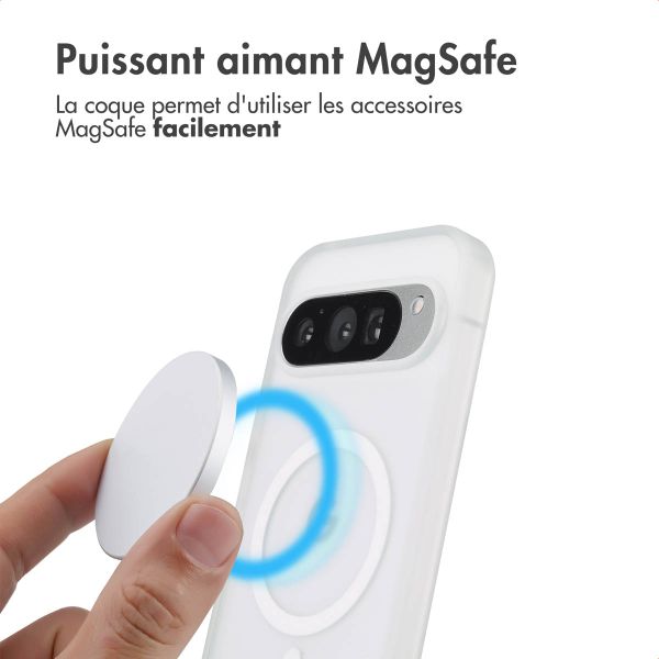 imoshion Coque Color Guard avec MagSafe Google Pixel 9 / 9 Pro - Blanc