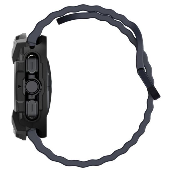 Spigen Coque Rugged Armor™ Samsung Galaxy Watch Ultra (2024/2025) - Matte Black