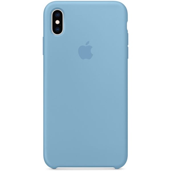 Apple Coque en silicone iPhone Xs Max - Cornflower