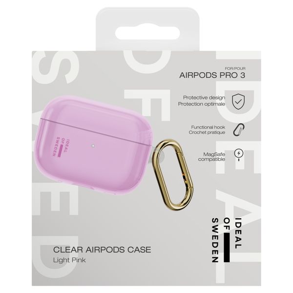 iDeal of Sweden Coque Clear Apple Airpods Pro 3 - Light Pink