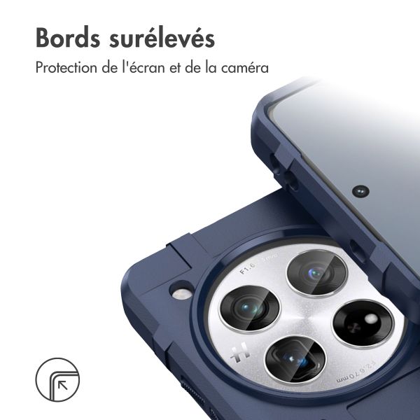 imoshion Coque Rugged Shield OnePlus 12 - Bleu foncé