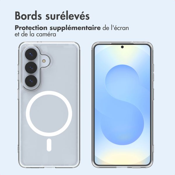 imoshion Coque arrière de protection avec MagSafe Samsung Galaxy S26 Plus - Transparent