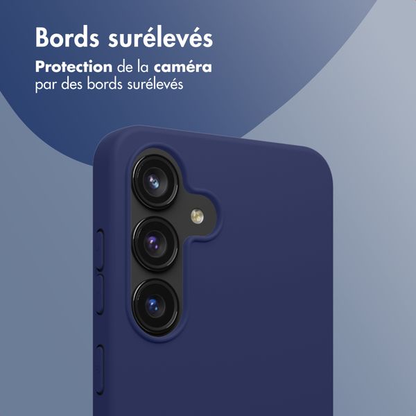 imoshion Coque Couleur Samsung Galaxy S24 - Bleu foncé