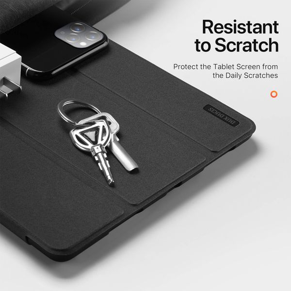 Dux Ducis Coque tablette Domo Apple iPad Air 13 pouces (2025) M3 / (2024) M2 - Noir