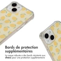 imoshion Coque Design avec cordon Apple iPhone 15 - Citrus Dream