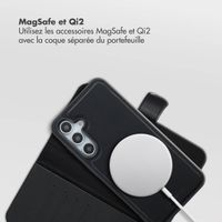 Selencia Étui portefeuille amovible Olyn avec MagSafe Samsung Galaxy A35 / A55 - Noir